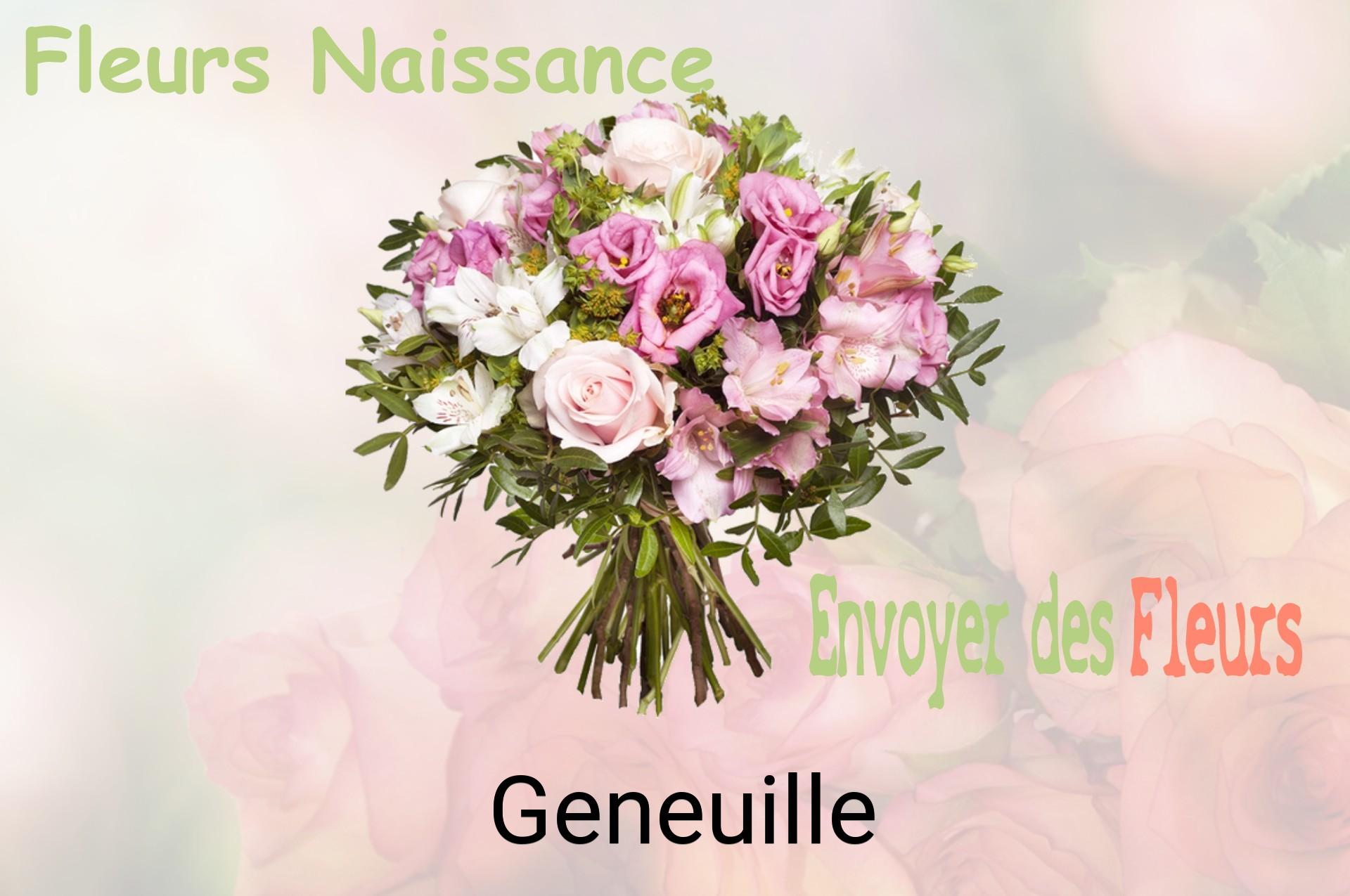 Bouquet de fleurs de naissance livré à Geneuille